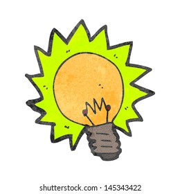cartoon light bulb symbol