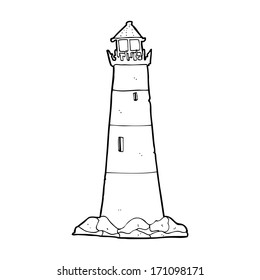 casa de luz de dibujos animados