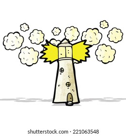 cartoon lighthouse