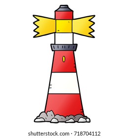 cartoon lighthouse