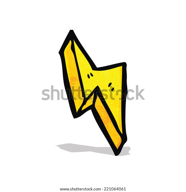 cartoon lightning bolt stock vector royalty free 221064061 shutterstock