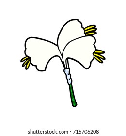 lillies de dibujos animados
