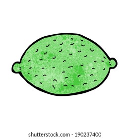 cartoon lime
