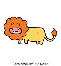 león de caricatura