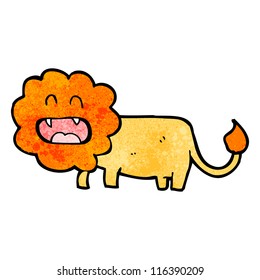 cartoon lion