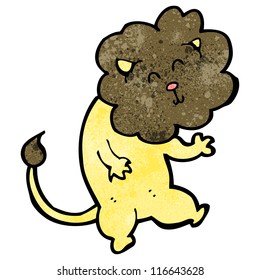 cartoon lion