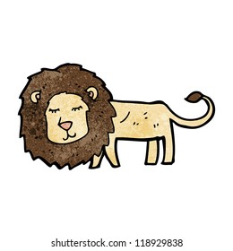 león de caricatura