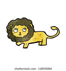 cartoon lion