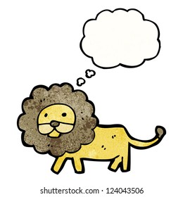 cartoon lion