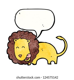 león de caricatura