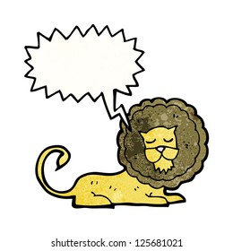 león de caricatura