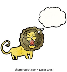 cartoon lion