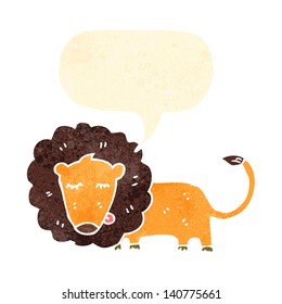 Cartoon-Löwe