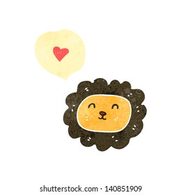 cartoon lion