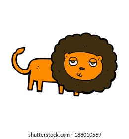 león de caricatura