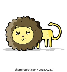 Cartoon-Löwe