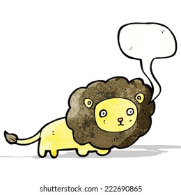 cartoon lion