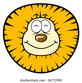 cartoon lion