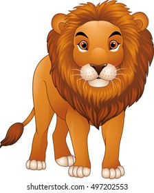 Cartoon lion
