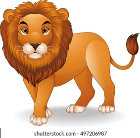 Cartoon Lion Stock Vector (Royalty Free) 497206987 | Shutterstock