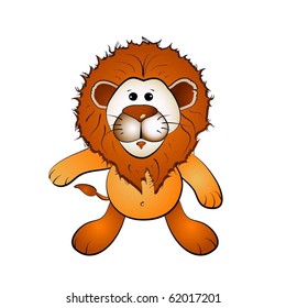 cartoon lion