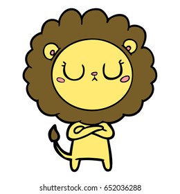cartoon lion
