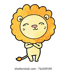 león de caricatura