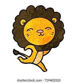 Cartoon-Löwe