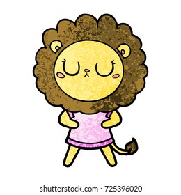cartoon lion
