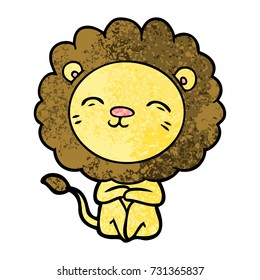 cartoon lion