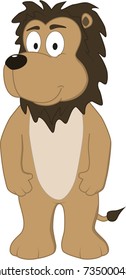 cartoon lion