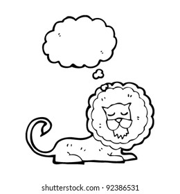 león de caricatura