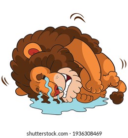 sea lion crying cartoon