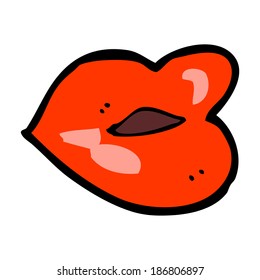 cartoon lips