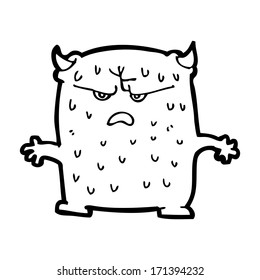 cartoon little alien