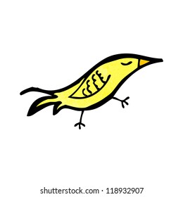 cartoon little bird