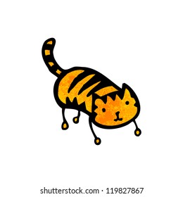 cartoon little cat