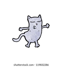 cartoon little cat