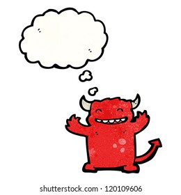 cartoon little devil