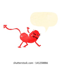cartoon little devil