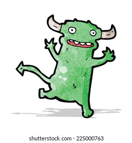 cartoon little devil