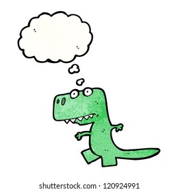 cartoon little dinosaur