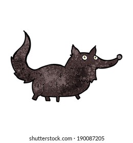perro pequeño de dibujos animados