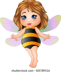 Cartoon little fairy