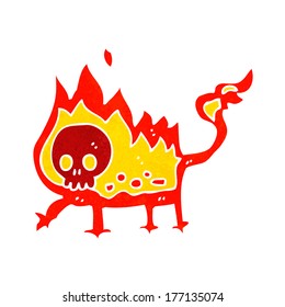 Karikaturenfeuerdemo