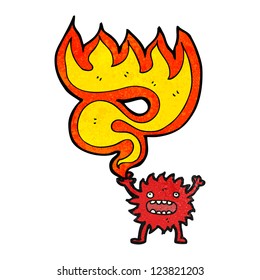 Cartoon-Feuerspritze