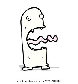 fantasma pequeno desenho animado