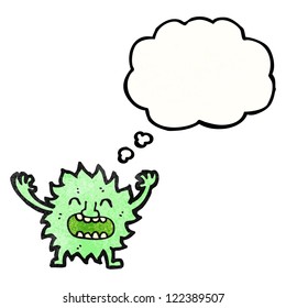 caricatura de pequeño gremlin