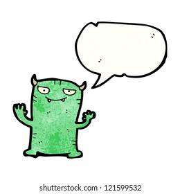 cartoon little imp