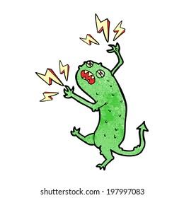 cartoon little monster